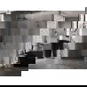 Mexen Lunar-B L лява душ кабина 75 x 70 см, прозрачна, Gun Metal - 832L-075-070-95-00-L