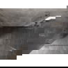 Mexen Lunar-B L лява душ кабина с отваряща се врата 85 x 80 см, прозрачна, четкан никел - 832L-085-080-97-00-L