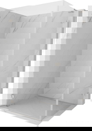 Mexen Lunar-B L лява душ кабина, отваряща се наляво, 95 x 90 см, прозрачна, четкан никел - 832L-095-090-97-00-L