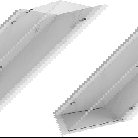 Mexen Lunar-B кабина за душ с врата на панти дясна 100 x 100 см, прозрачна, gun metal - 832-100-100-95-00-P