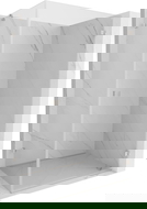 Mexen Lunar-B дясно отваряща се душ кабина 90 x 70 см, прозрачна, полиран никел - 832-090-070-97-00-P