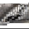 Mexen Lunar-B L душ кабина с панти дясна 90 x 90 см, прозрачна, златна - 832L-090-090-50-00-P