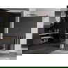 Mexen Kioto+ душова стена с рафт Walk-in 110 x 200 см, огледало, розово злато - 800-110-121-60-50