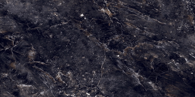 Mexen Rokocha Black глазирани рект. G1, подово-стенна плочка 120 x 60 см, висок блясък - TL205-120-060-01