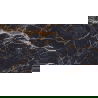 Mexen Orlo Black полиран порцелан ректифициран G1, подово-стенна плочка 120 x 60 cm, висок блясък - TL211-120-060-00
