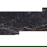 Mexen Orlo Black полиран порцелан ректифициран G1, подово-стенна плочка 120 x 60 cm, висок блясък - TL211-120-060-00
