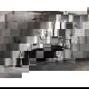 Mexen Lunar-B L душ кабина отваряща се надясно 100 x 90 см, прозрачна, gun metal - 832L-100-090-95-00-P