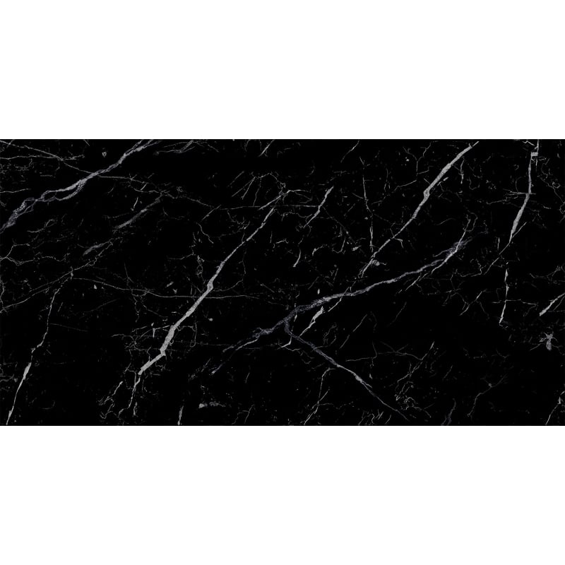 Mexen Simba Black грес полиран рект. G1, подова и стенна плочка 120 x 60 см, висок гланц - TL210-120-060-00