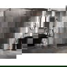 Mexen Lunar-B L душ кабина панел дясна 85 x 80 см, прозрачен, матиран мед - 832L-085-080-65-00-P