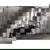 Mexen Lunar-B L душ кабина окачена дясна 80 x 80 см, прозрачен, четка от gun gray - 832L-080-080-66-00-P