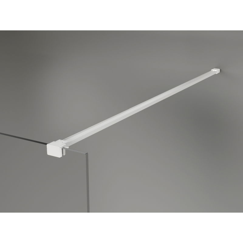 Mexen Lunar душ кабина Walk-in лява 50 x 200 cm, прозрачна 8 mm, бяла - 830-050-000-20-00-L