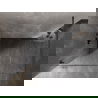 Mexen Lunar стена за душ Walk-in лява 140 x 200 cm, прозрачно 8 mm, четка пистолет сив - 830-140-000-66-00-L