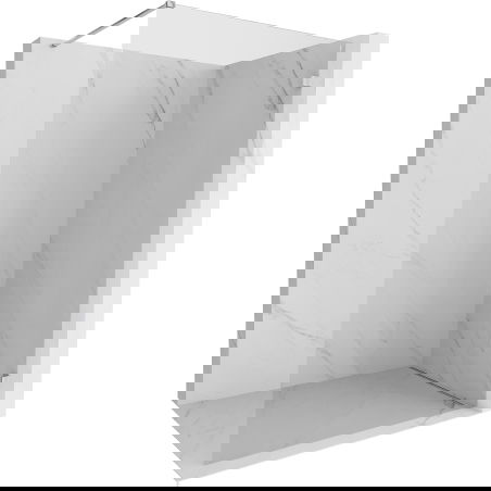 Mexen Lunar стена за душ Walk-in дясна 50 x 200 cm, прозрачна 8 mm, хром - 830-050-000-01-00-P