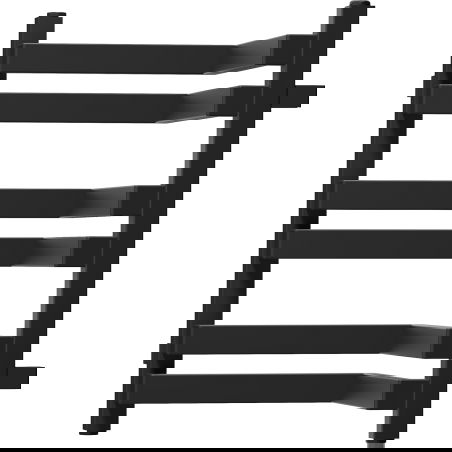 Mexen Loop ъглов радиатор за баня 500 x 375 mm, 253 W, черен - W129-0500-350-00-70