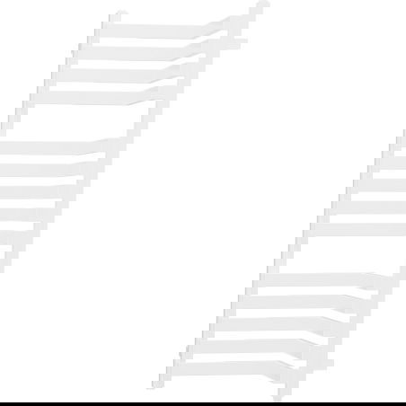 Mexen Loop радиатор за баня 1000 x 375 мм, 572 W, бял - W129-1000-350-00-20