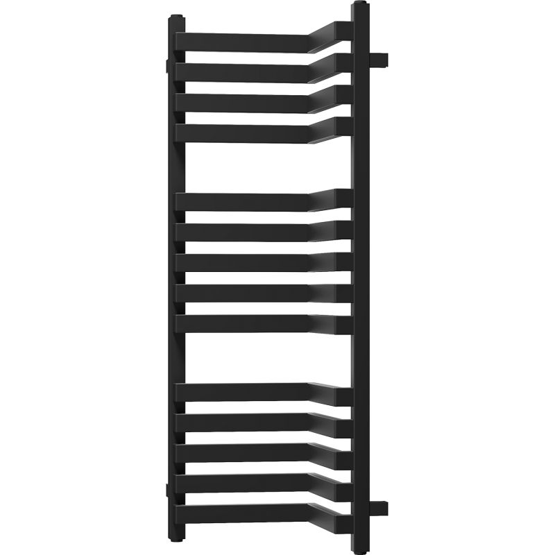 Mexen Loop ъглов радиатор за баня 1000 x 375 мм, 572 W, черен - W129-1000-350-00-70