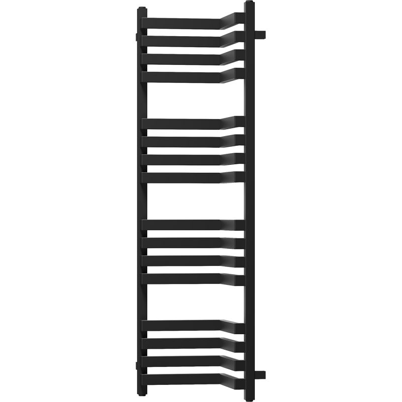 Mexen Loop ъглов радиатор за баня 1250 x 375 мм, 666 W, черен - W129-1250-350-00-70