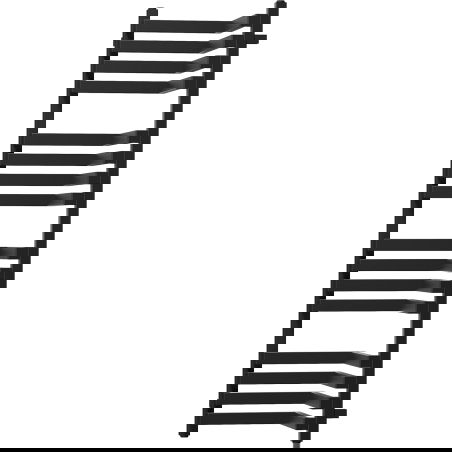 Mexen Loop радиатор за баня 1250 x 375 mm, 666 W, черен - W129-1250-350-00-70