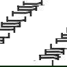 Mexen Loop радиатор за баня 1250 x 375 mm, 666 W, черен - W129-1250-350-00-70