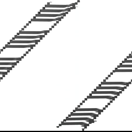 Mexen Loop радиатор за баня 1600 x 375 mm, 837 W, антрацит - W129-1600-350-00-66
