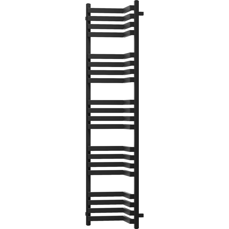 Mexen Loop радиатор за баня 1600 x 375 mm, 837 W, черен - W129-1600-350-00-70
