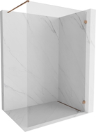 Mexen Lunar душ стена Walk-in дясна 60 x 200 cm, прозрачно 8 mm, розово злато