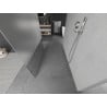 Mexen Kioto самостоятелна душ кабина 100 x 200 см, прозрачна/матова 8 мм, хром - 800-100-002-01-35