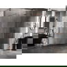Mexen Lunar душ стена Walk-in дясна 140 x 200 cm, прозрачно 8 mm, розово злато - 830-140-000-60-00-P