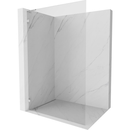 Mexen Lunar L Душ стена Walk-in лява 100 x 200 см, прозрачна 8 мм, хром - 830L-100-000-01-00-L