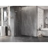 Mexen Lunar L Душ стена Walk-in лява 100 x 200 см, прозрачна 8 мм, хром - 830L-100-000-01-00-L