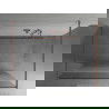 Mexen Kioto самостоятелна душ стена 110 x 200 cm, прозрачен/мраз 8 мм, розово злато - 800-110-002-60-35