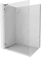 Mexen Lunar L душ панел Walk-in ляв 80 x 200 см, прозрачен 8 мм, матиран пистолетно сив - 830L-080-000-66-00-L