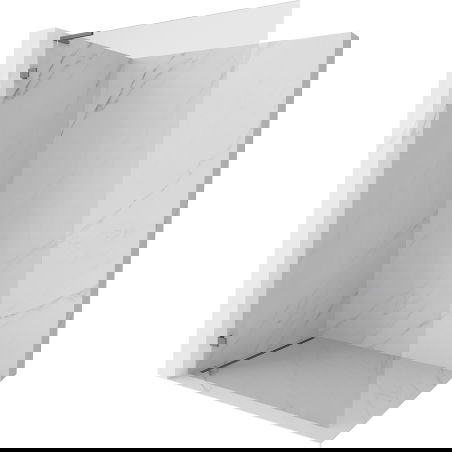 Mexen Lunar L душ стена Walk-in лява 120 x 200 см, прозрачно 8 мм, gun metal - 830L-120-000-95-00-L