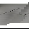 Mexen Lunar преграда за душ Walk-in дясна 50 x 200 cm, прозрачна 8 mm, gun metal - 830-050-000-95-00-P