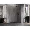 Mexen Lunar преграда за душ Walk-in дясна 50 x 200 cm, прозрачна 8 mm, gun metal - 830-050-000-95-00-P
