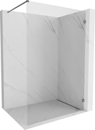 Mexen Lunar параван за душ Walk-in дясно 120 x 200 cm, прозрачен 8 mm, Gun metal - 830-120-000-95-00-P