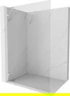 Mexen Lunar L душ-преграда Walk-in лява 110 x 200 см, прозрачна 8 мм, матиран никел - 830L-110-000-97-00-L