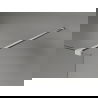 Mexen Lunar преграда за душ Walk-in дясна 80 x 200 cm, прозрачна 8 mm, матов никел - 830-080-000-97-00-P