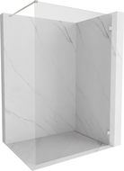 Mexen Lunar Душ стенен панел Walk-in дясно 90 x 200 см, прозрачен 8 mm, четкосан никел - 830-090-000-97-00-P