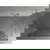 Mexen Kioto свободностояща душ кабина 140 x 200 cm, черна рамка 8 mm, хром - 800-140-002-01-70