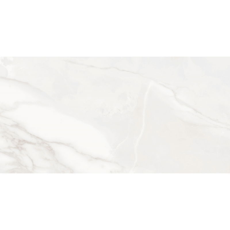 Mexen Sparta Bianco полиран гранитогрес рект. G1, подова и стенна плочка 120 x 60 см, гланц - TL101-120-060-00