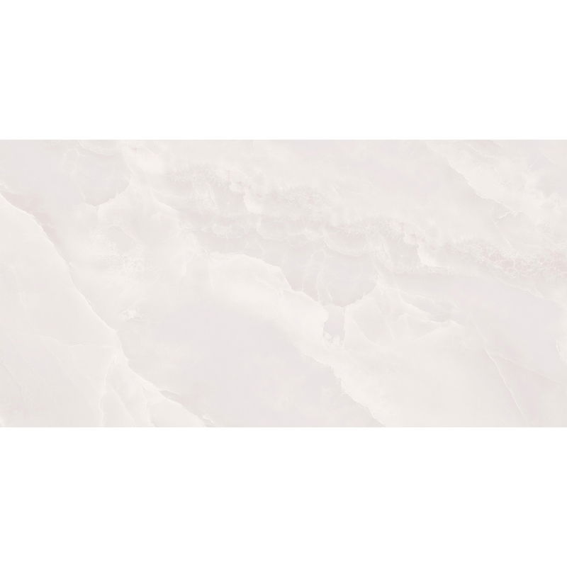Mexen Polano Бял полиран гранитогрес ректифициран G1, подова и стенна плочка 120 x 60 см, гланц - TL108-120-060-04