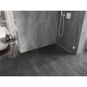 Mexen Lunar L преграда за душ Walk-in дясна 50 x 200 cm, прозрачна 8 mm, бяла - 830L-050-000-20-00-P