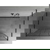 Mexen Kioto самостоятелна душ кабина 120 x 200 cm, черен шарка 8 mm, черна - 800-120-002-70-78