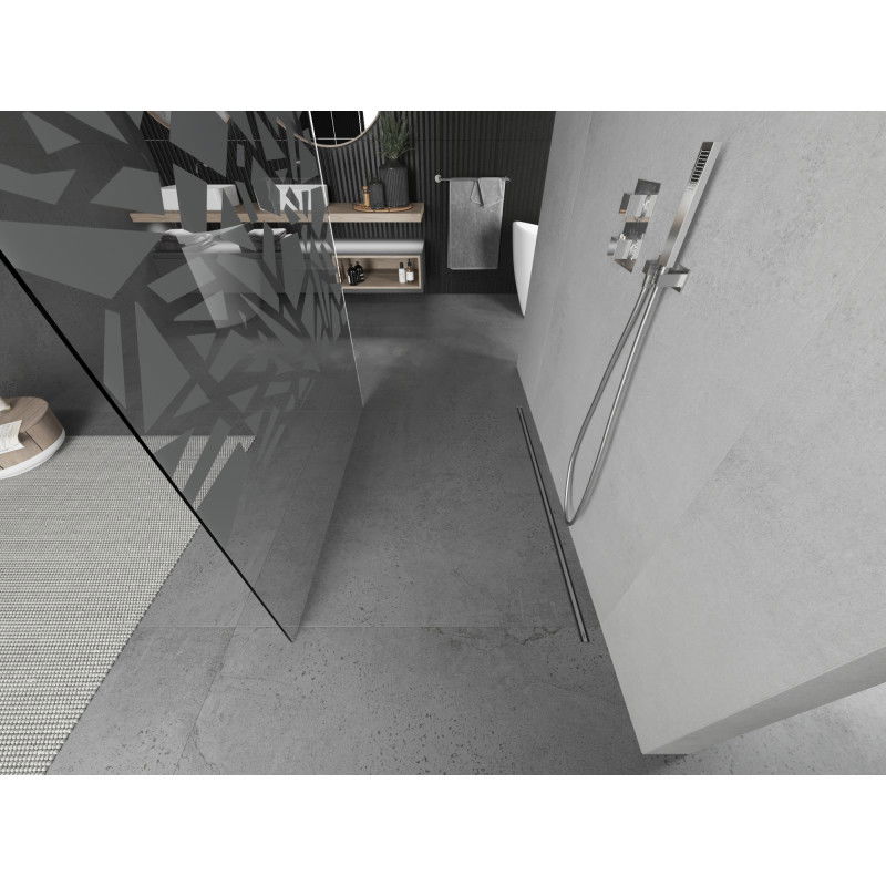 Mexen Kioto самостоятелна душ кабина 100 x 200 см, бял модел 8 мм, хром - 800-100-002-01-85