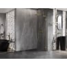 Mexen Lunar L душ кабина Walk-in дясна 60 x 200 см, прозрачна 8 мм, златна - 830L-060-000-50-00-P