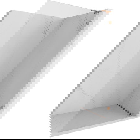 Mexen Lunar L душ стена Walk-in дясна 70 x 200 cm, прозрачна 8 mm, розово злато - 830L-070-000-60-00-P