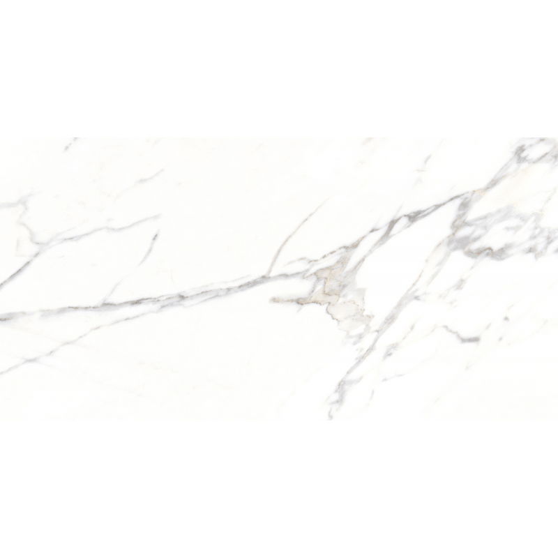 Mexen Agata White глазиран гранитогрес ректифициран G1, подова и стенна плочка 120 x 60 см, гланц - TL144-120-060-00