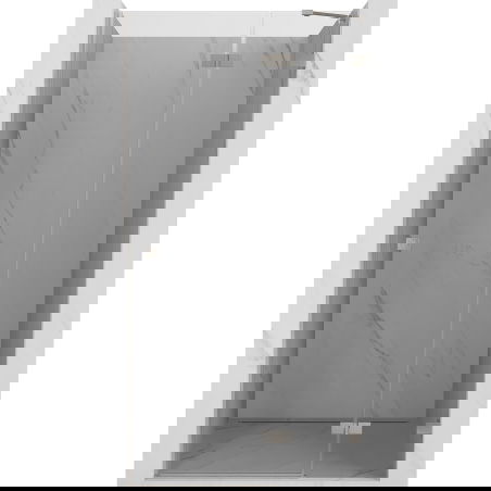 Mexen Lunar душ кабина с врати на панти, десни 110 см, прозрачна, матиран никел - 834-110-000-97-00-P