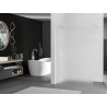 Mexen Kioto душ преграда Walk-in 90 x 200 см, матиран 8 мм, бял - 800-090-101-20-30